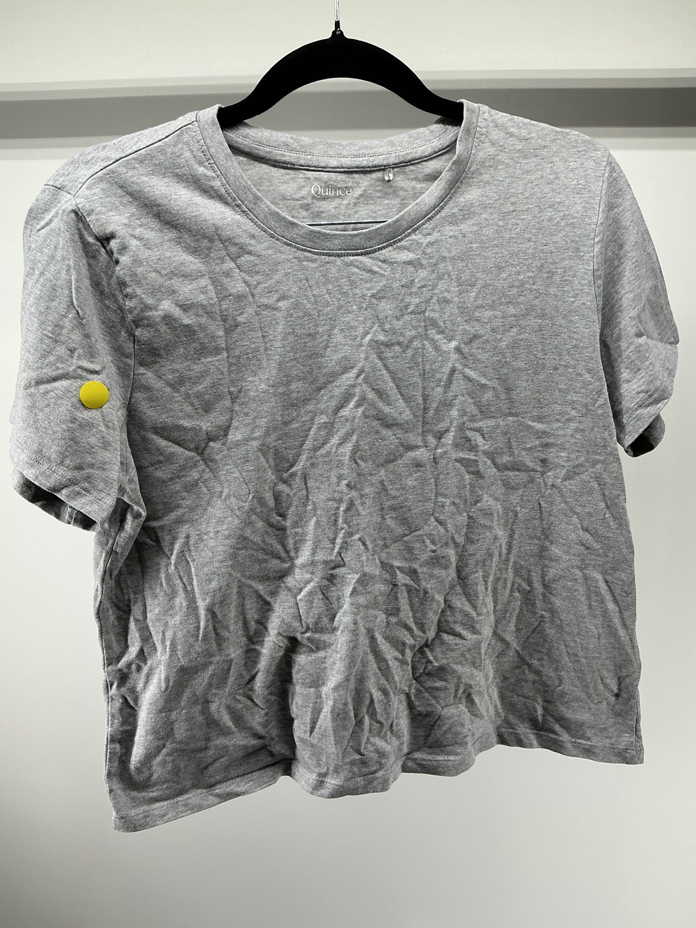 100% Organic Cotton Boxy Crewneck Tee